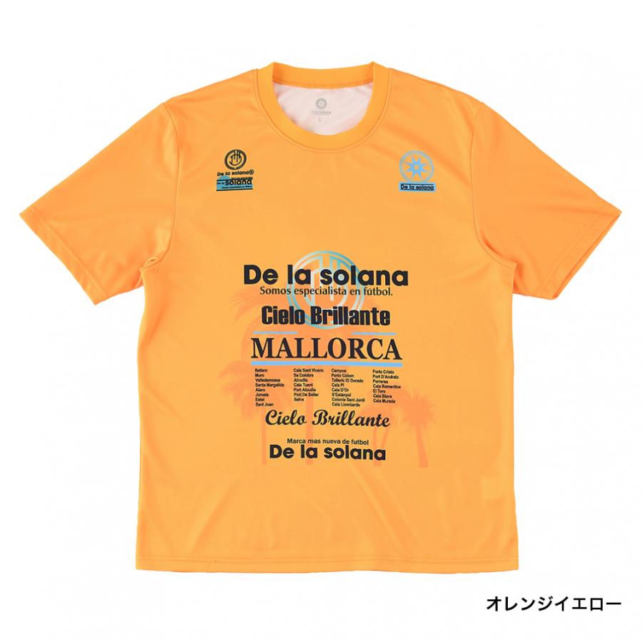 デラソラーナ メンズ サッカー/フットサル 半袖シャツ DELA LS Poly Tee DS24S10 De La Solana