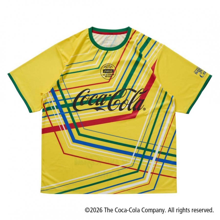 Coca Cola（コカコーラ） サッカー/フットサル 半袖シャツ