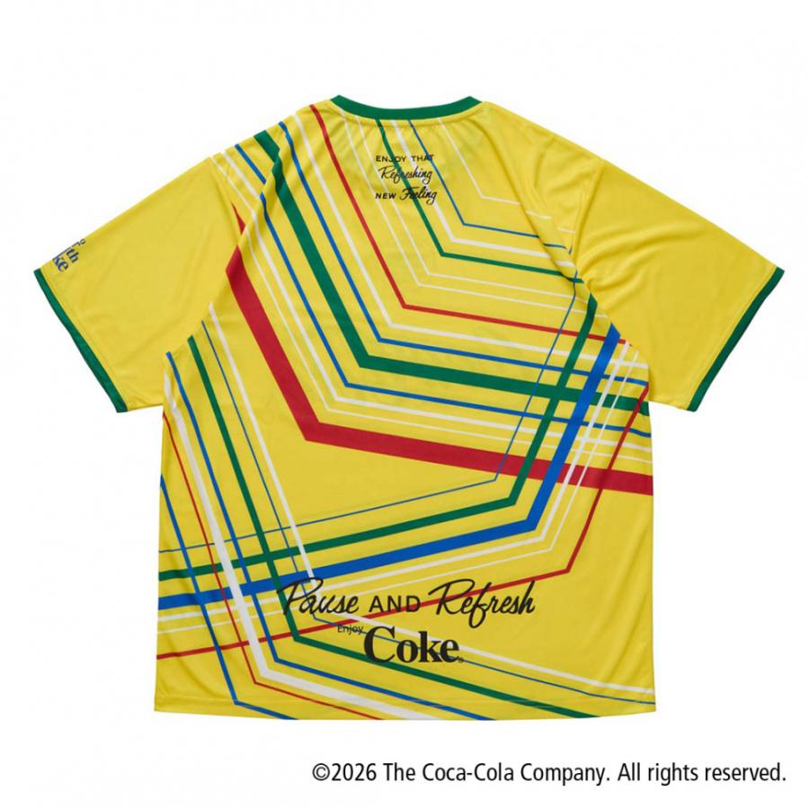 Coca Cola（コカコーラ） サッカー/フットサル 半袖シャツ
