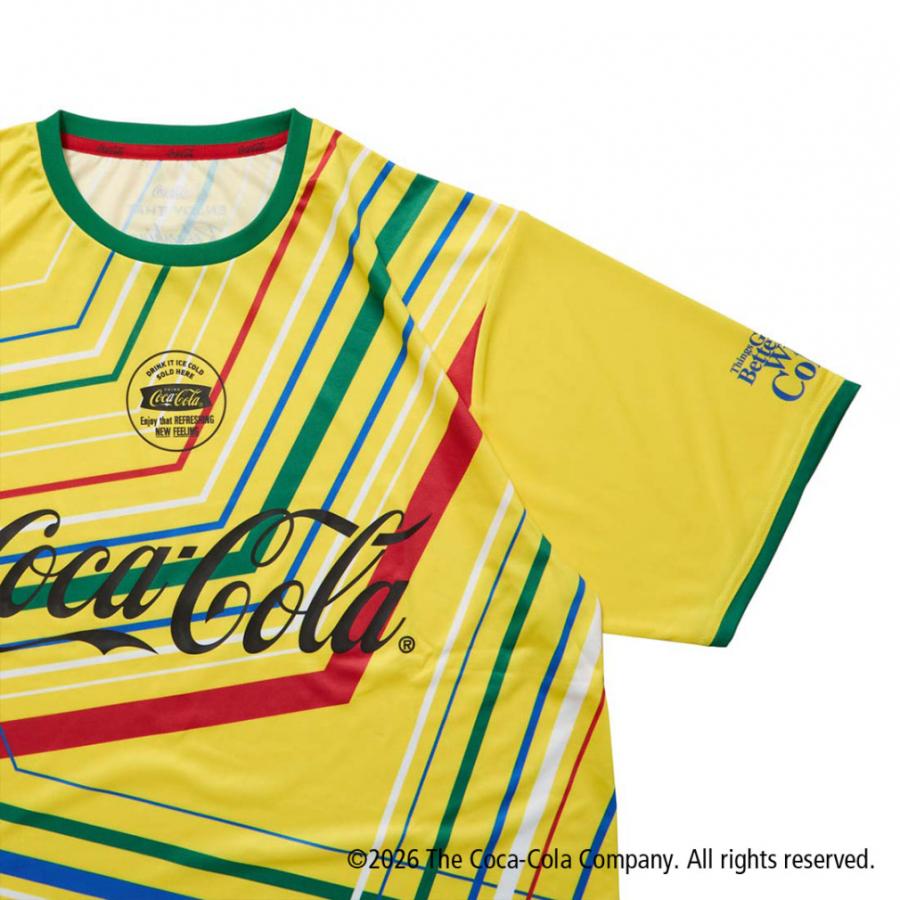 Coca Cola（コカコーラ） サッカー/フットサル 半袖シャツ