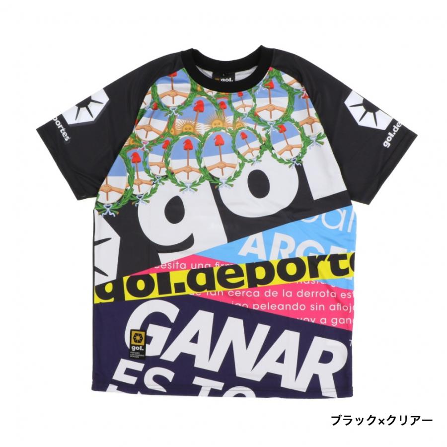 ゴル メンズ サッカー/フットサル 半袖シャツ プラクティスシャツ