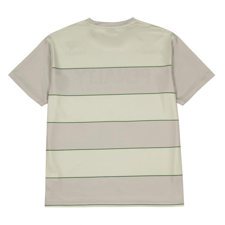 PENALTY サッカーシャツ グレー　大学サッカー PENALTY公式】ロゴシャツ ユニセックス 秋冬 トレーニングウェア