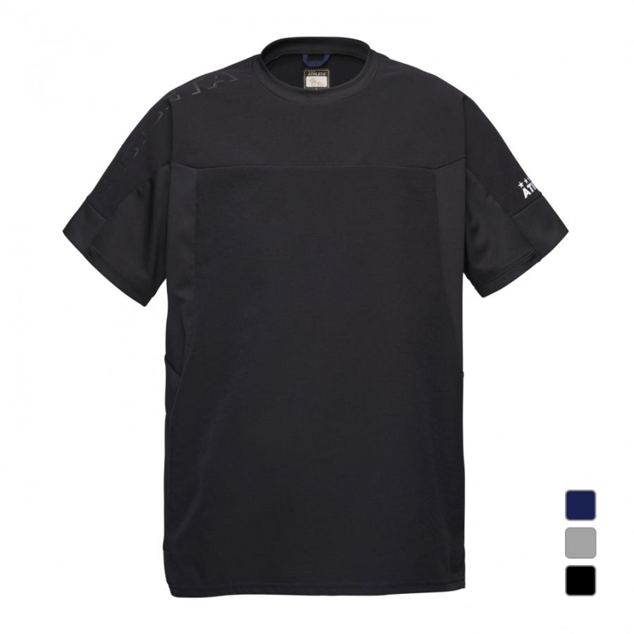 特価‼︎アスレタ　COOL DOTS ライトプラシャツ L BLK ATHLETA アスレタ メンズ サッカー/フットサル 半袖シャツ COOL
