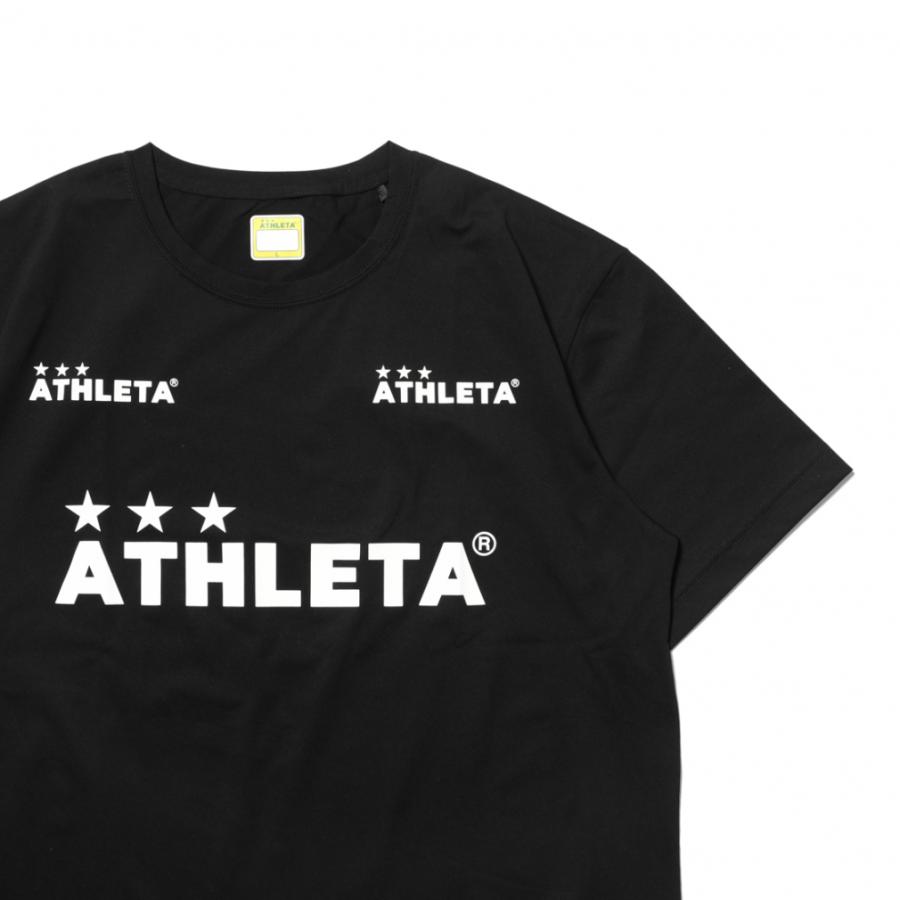 ATHLETA（アスレタ） メンズ サッカー/フットサル 半袖シャツ ロゴプラ