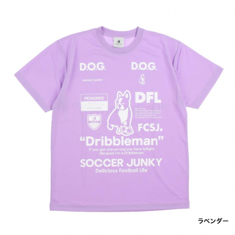 サッカージャンキー メンズ サッカー/フットサル 半袖シャツ DribblemanII ワークアウトTEE SJ23A67 SOCCER JUNKY｜alpen-group｜03