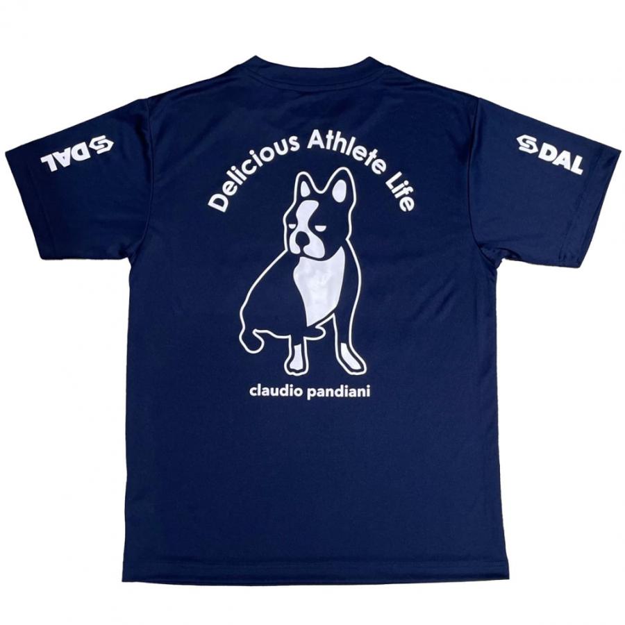 【新品】claudio pandiani サッカーシャツ XL ブルー クラウディオ・パンディアーニ Claudio Pandiani サッカー