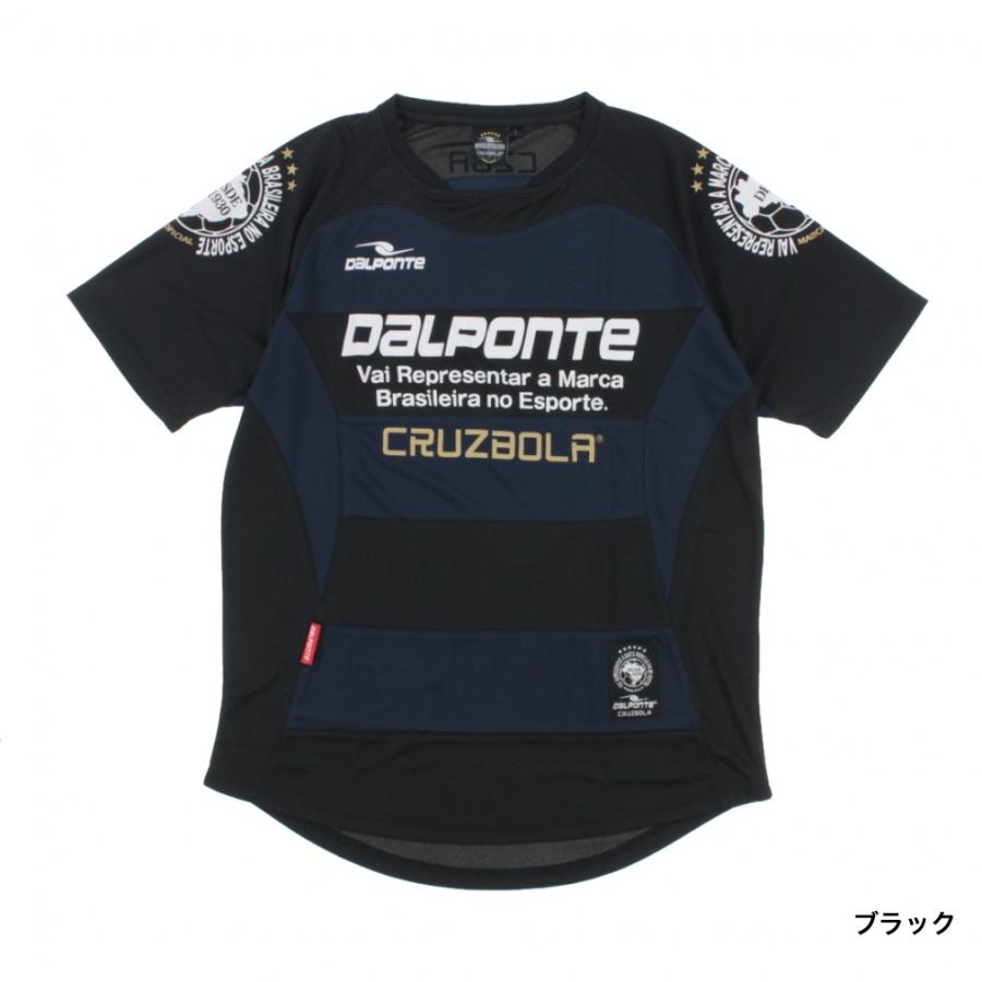 ダウポンチ メンズ サッカー/フットサル 半袖シャツ ボーダープラクティスシャツ DPZ53 DalPonte｜alpen-group｜02