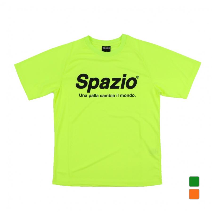 スパッツィオ メンズ サッカー 最大57%OFFクーポン 上質で快適 フットサル SPAZIO GE0781 半袖シャツ Spazioプラシャツ