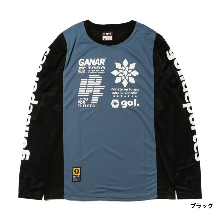 ゴル メンズ サッカー/フットサル 長袖シャツ gol長袖プラクティス