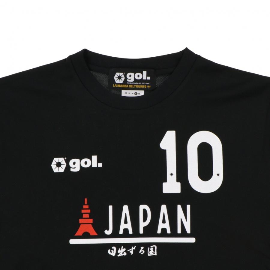 ゴル メンズ サッカー/フットサル JAPAN VICTRY 10 長袖シャツ gol｜alpen-group｜06