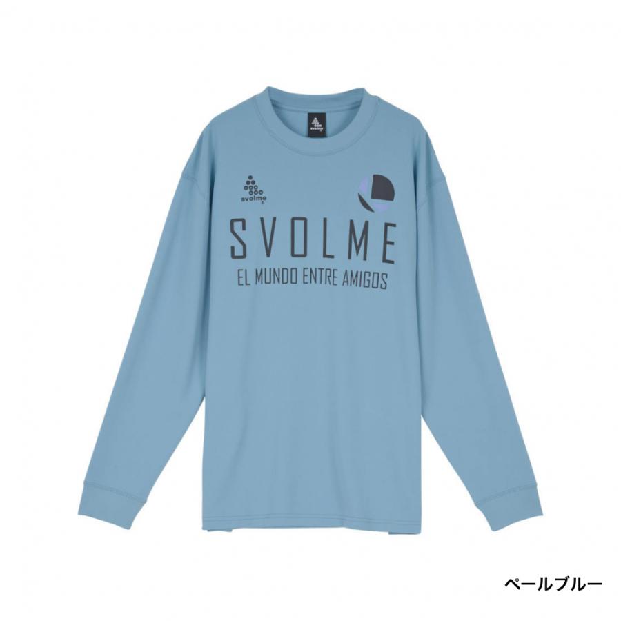 SVOLME（スボルメ） メンズ サッカー/フットサル 長袖シャツ ロゴ
