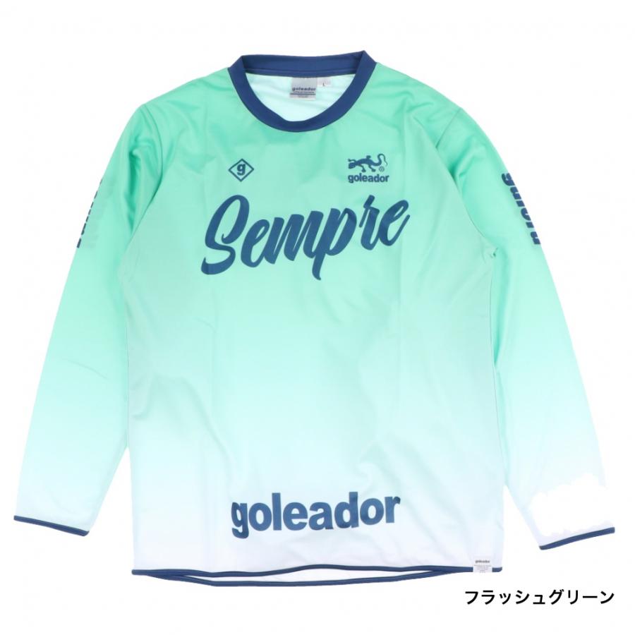 goleador（ゴレアドール） メンズ サッカー/フットサル 長袖シャツ