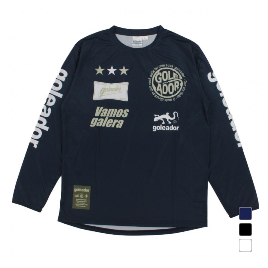 goleador（ゴレアドール） メンズ サッカー/フットサル 長袖シャツ