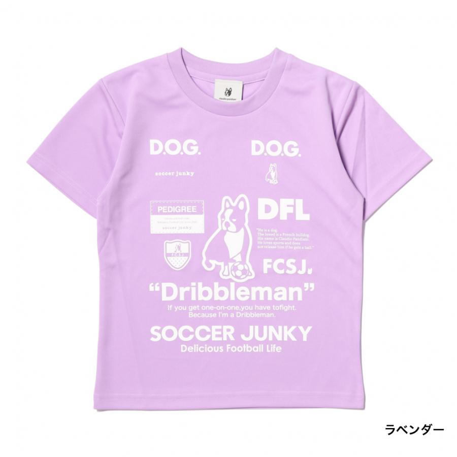 サッカージャンキー ジュニア キッズ・子供 サッカー/フットサル 半袖シャツ Kids DribblemanII ワークアウトTEE SJ23A67K SOCCER JUNKY｜alpen-group｜10