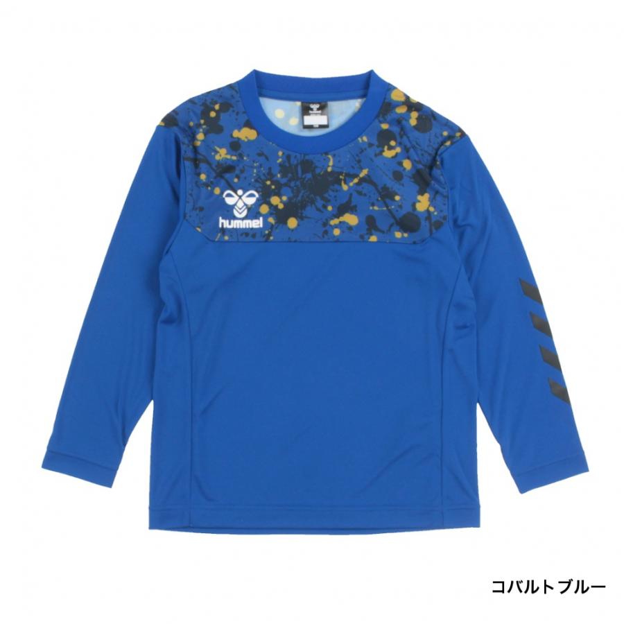 ヒュンメル ジュニア キッズ・子供 サッカー/フットサル 長袖シャツ プリアモーレL/Sプラクティスシャツ 再帰反射ロゴ HJP7131 hummel｜alpen-group｜03