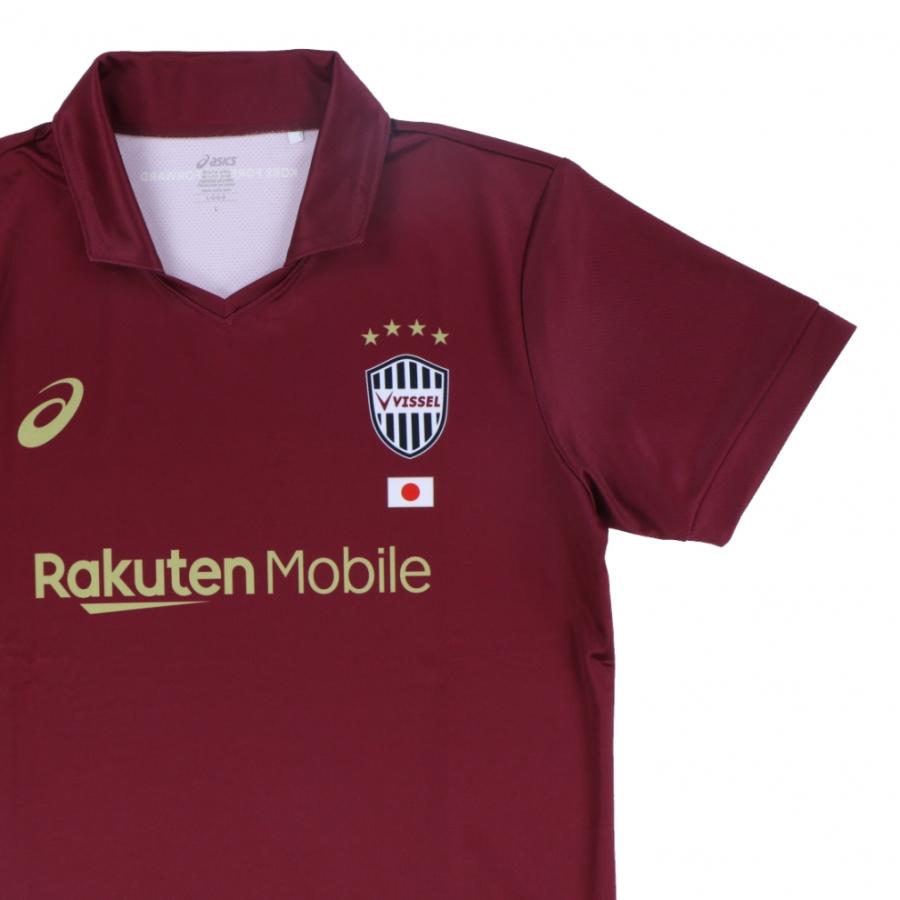 ヴィッセル神戸 ASICS ワインレッド 長袖サッカーシャツ ASICS アシックス メンズ サッカー 2025/26 ヴィッセル神戸 ACL