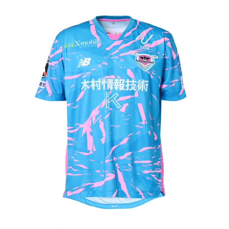 ニューバランス(New Balance) サガン鳥栖 2025 レプリカ ユニフォーム FP 1st 半袖 AMT55226 ホーム XLサイズ New Balance（ニューバランス） メンズ サッカー ライセンスシャツ