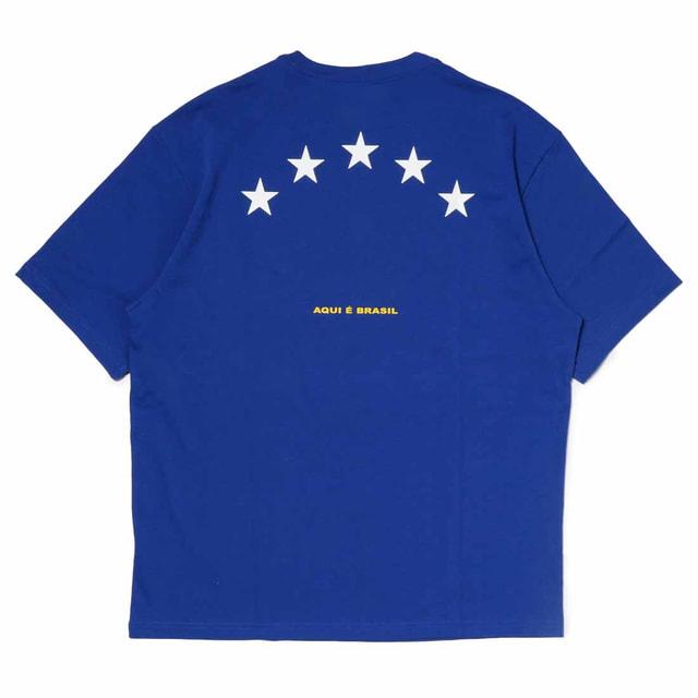 ブラジル代表 Jordan シャツ ジョーダン メンズ サッカー ライセンスシャツ 85 ロゴ S/S クルー P6