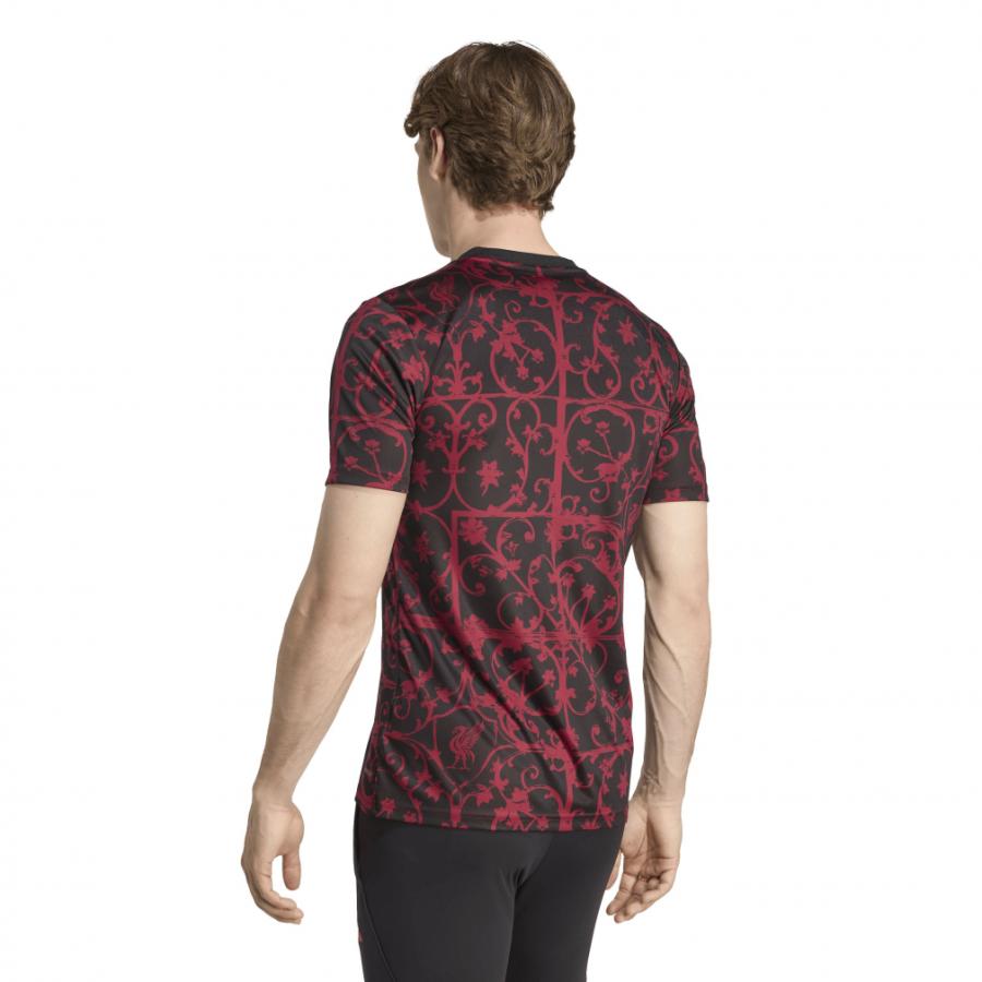 adidas リバプール サッカーウェア M 黒赤 adidas アディダス サッカー/フットサル ライセンスジャケット