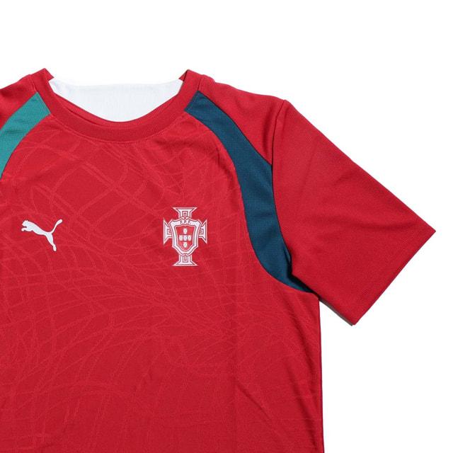 PUMA ポルトガル代表 サッカーシャツ レッド　Mサイズ PUMA（プーマ） キッズ・子供 サッカー ライセンスシャツ 2026