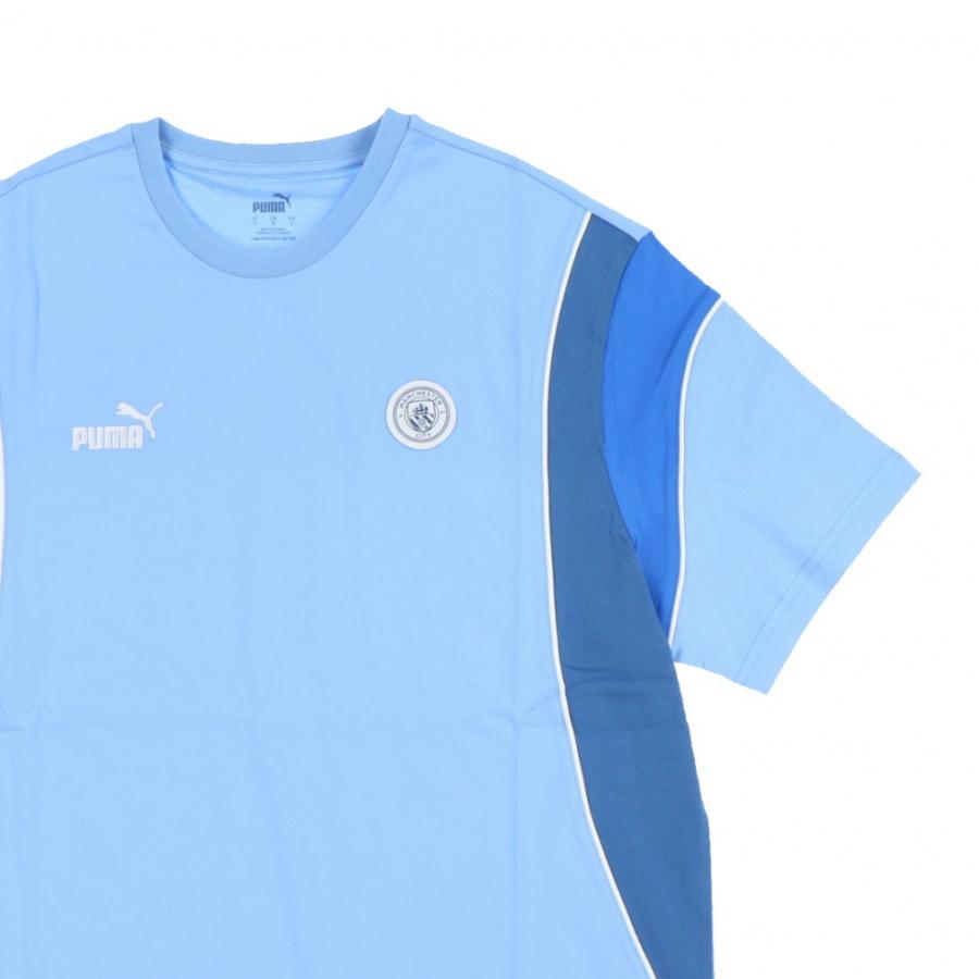 プーマ メンズ サッカー/フットサル ライセンスシャツ マンチェスターシティ MCFC ftblARCHIVE TEE 774389 PUMA｜alpen-group｜06