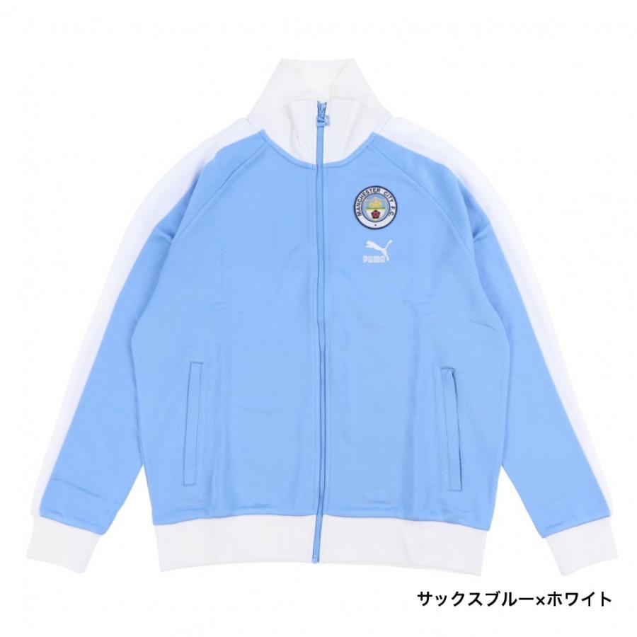 プーマ メンズ サッカー ライセンスジャケット マンチェスター シティ FC フットボール ヘリテージ T7 トラック ジャケット MCFC ftblHERITAGE 769496 PUMA｜alpen-group｜02