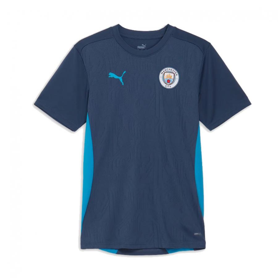 PUMA（プーマ） メンズ サッカーウェア 上下セット MCFC マンチェスターシティFC トレーニング SSシャツ トレーニング ショーツ ...