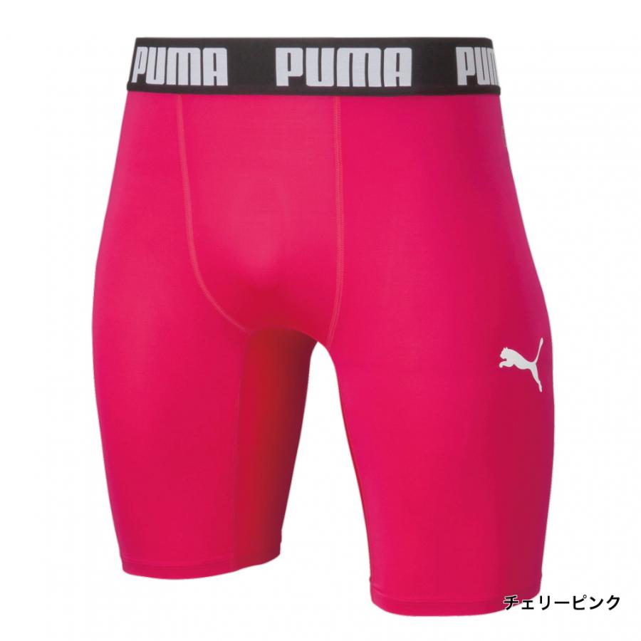 タグ付き　PUMA DRYCELL 　メンズ Mサイズ CW-Xハーフタイツ PUMA プーマ コンプレッションタイツ メンズ ブランド 656333