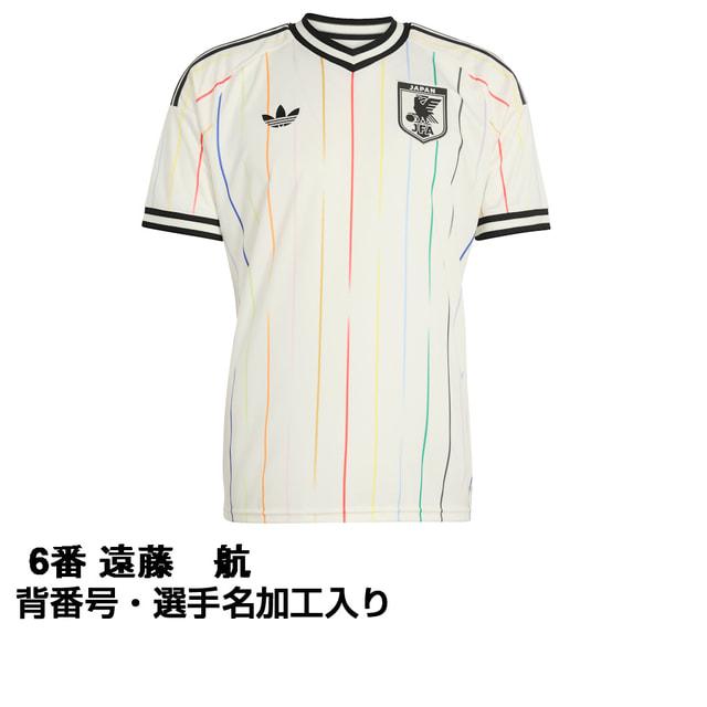 adidas（アディダス） 2026 日本代表 アウェイ 6番 遠藤 航 大人