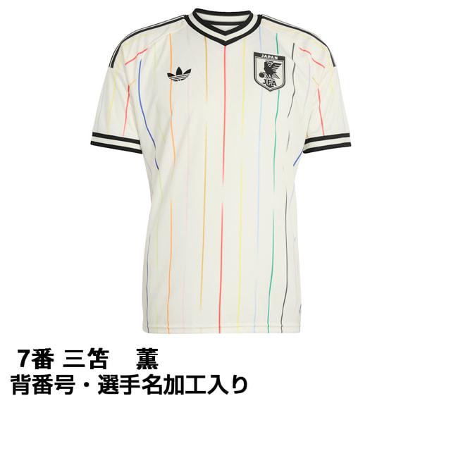 【新品未使用】日本代表　アウェイ　三苫　#7 L ユニフォーム adidas（アディダス） 2026 日本代表 アウェイ 7番 三笘 薫 大人