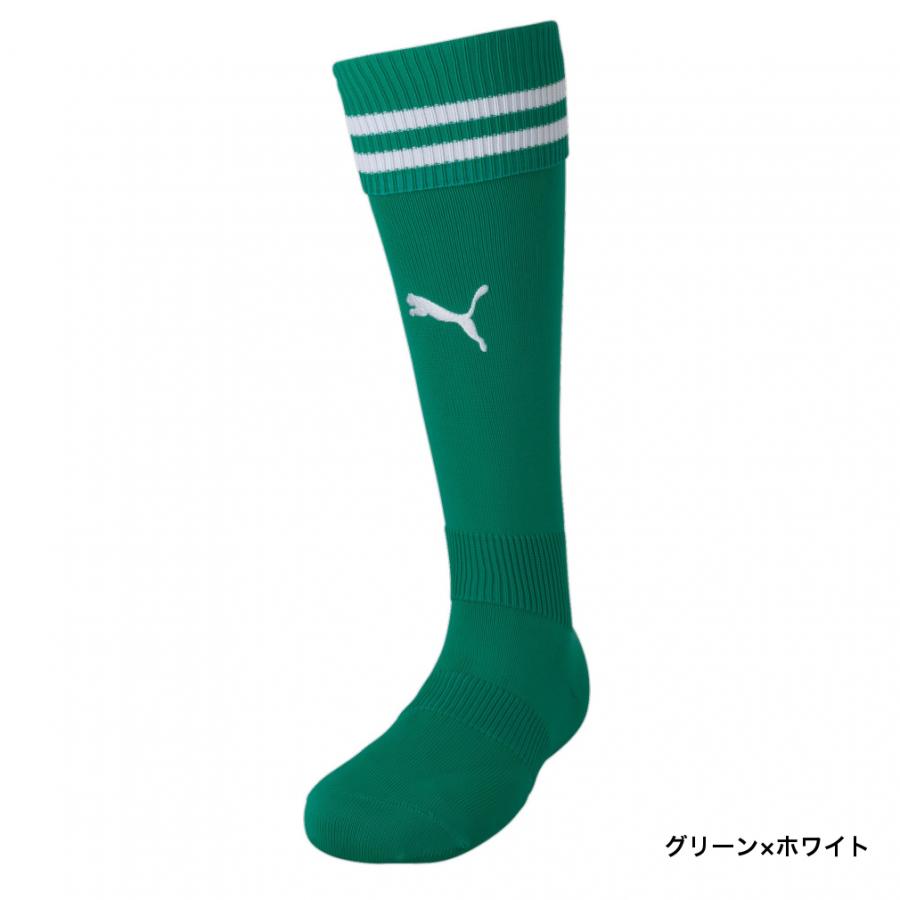 PUMA ブラック グリーン ソックス PUMA（プーマ） メンズ サッカー/フットサル ストッキング ソックス
