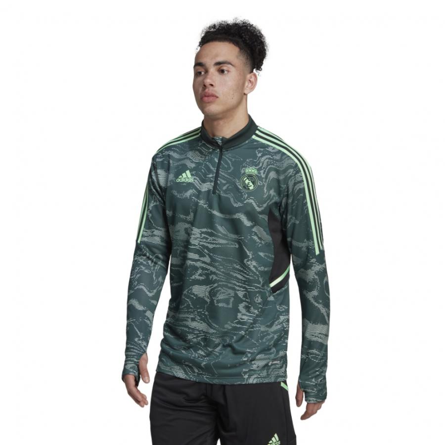 アディダス メンズ サッカー フットサル ジャージジャケット レアル マドリードeuトレーニングトップ Hd15 ブラック グリーン Adidas アルペングループヤフー店 通販 Yahoo ショッピング