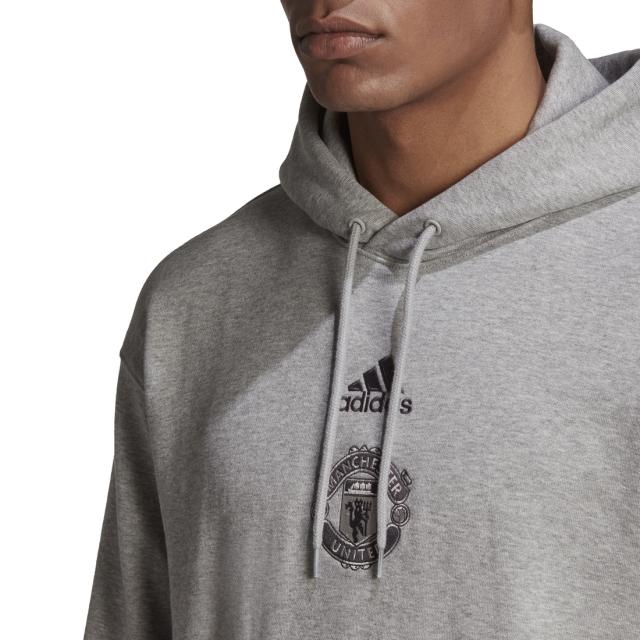 ートレンジ アディダス Adidas 327 28ポイント対象 アルペン Paypayモール店 通販 Paypayモール メンズ サッカー フットサル パーカー マンチェスターユナイテッドfcsspフーディー Ioz06 ミデアムグレー モデル