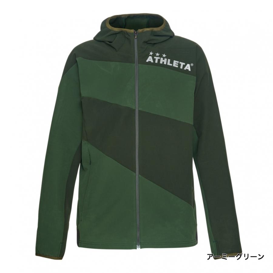 ATHLETA ウォームアップウェア ブラック/グリーン