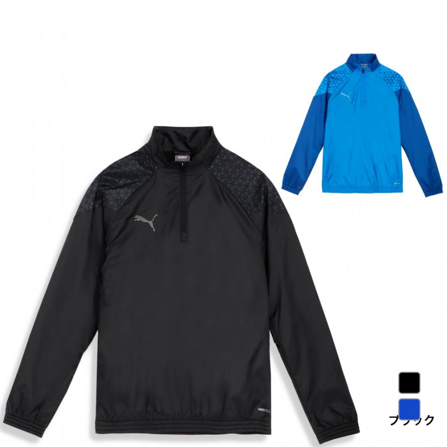 PUMA プーマ メンズ サッカー/フットサル ピステシャツ 防風 PUMA プーマ メンズ サッカー/フットサル ピステシャツ 防風