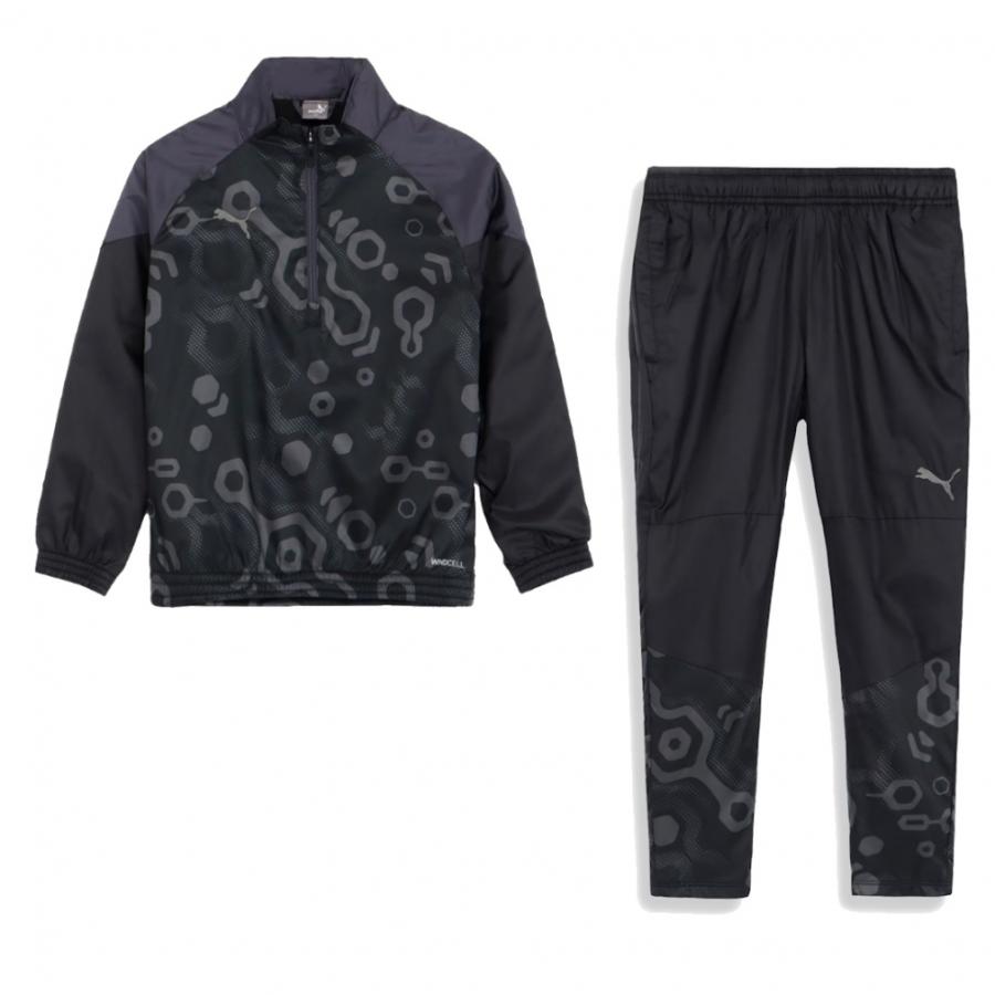 PUMA プーマ ジュニア サッカーウェア 上下セット 防風