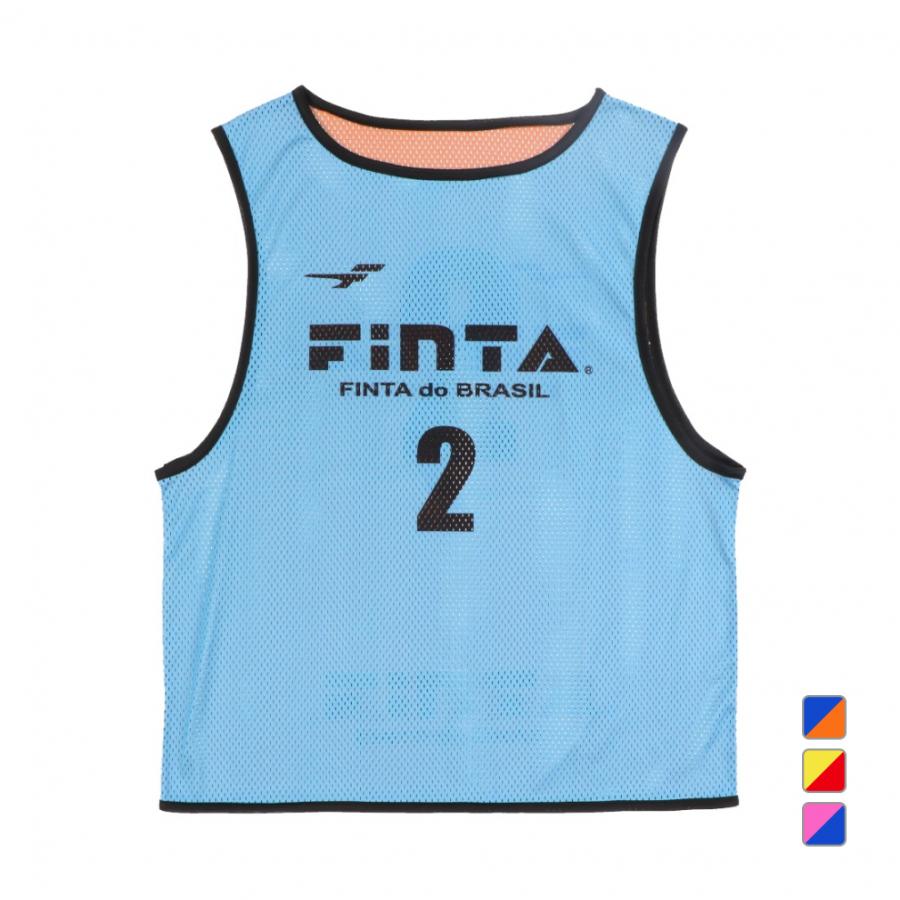 昇華リバーシブルビブス 番号あり10枚セット　【FINTA|フィンタ】サッカーフットサルウェアーft3529 FINTA（フィンタ） サッカー/フットサル ビブス 昇華リバーシブル
