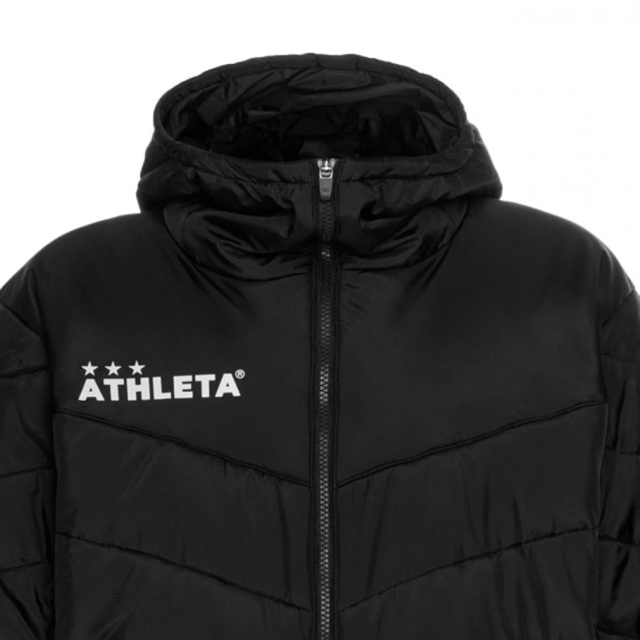 アスレタ メンズ サッカー/フットサル ベンチコート 04150 : ブラック ATHLETA｜alpen-group｜03