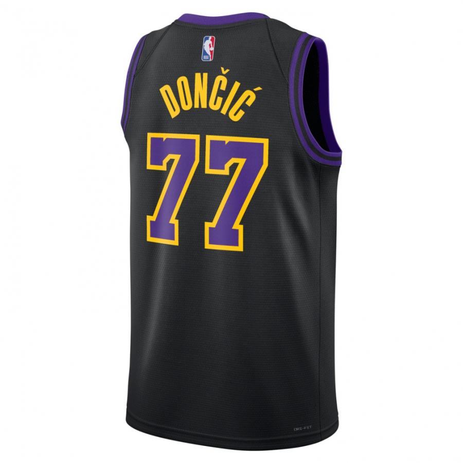 ナイキ　NBA ロサンゼルスレイカーズ　ドライフィットポロシャツ　us:M NIKE（ナイキ） ロサンゼルスレイカーズ シティエディション Dri-FIT
