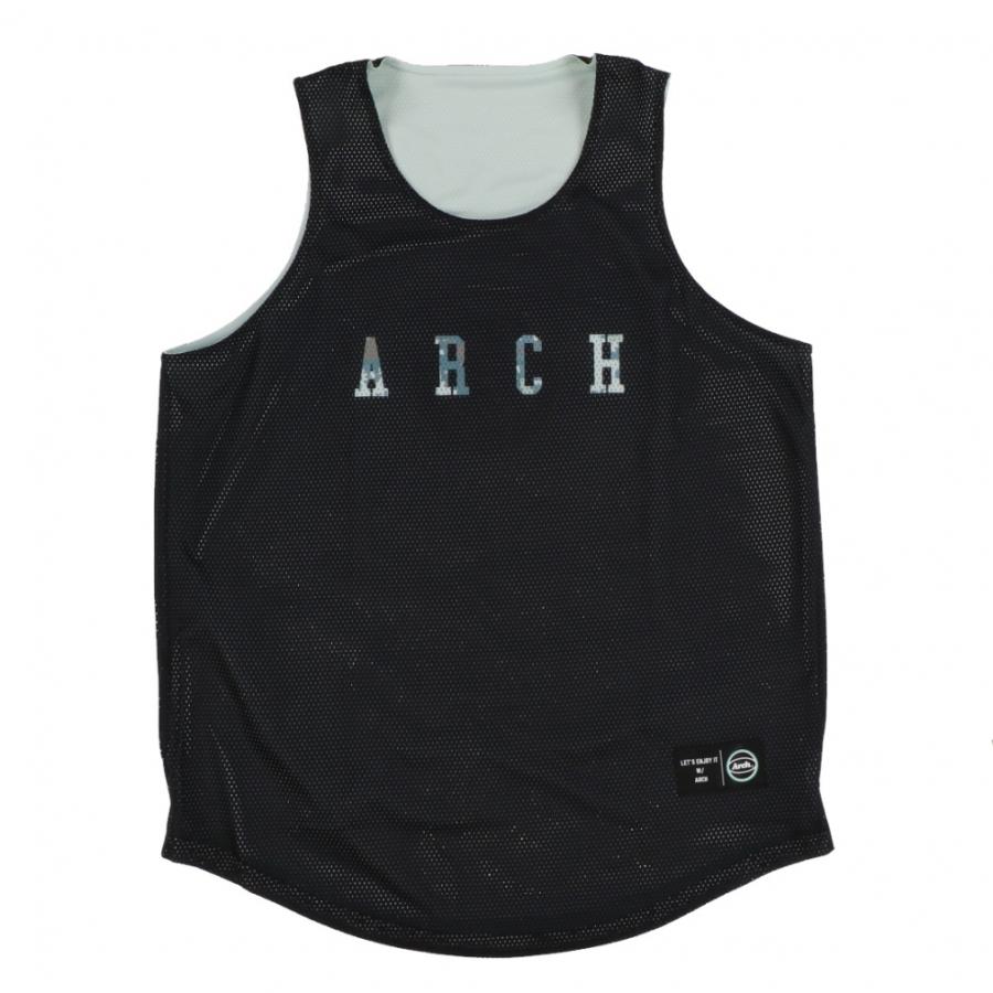 アーチ メンズ レディス バスケットボール ノースリーブシャツ