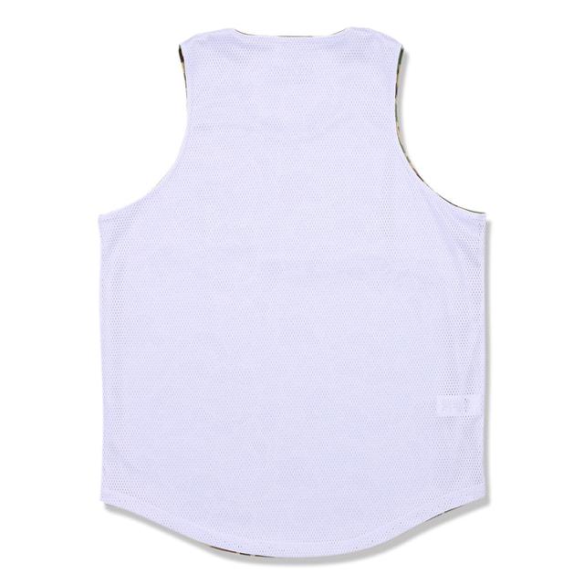 アーチ メンズ レディス バスケットボール ノースリーブシャツ Arch duck camo rev. tank「DRY」T226-102 Arch_6