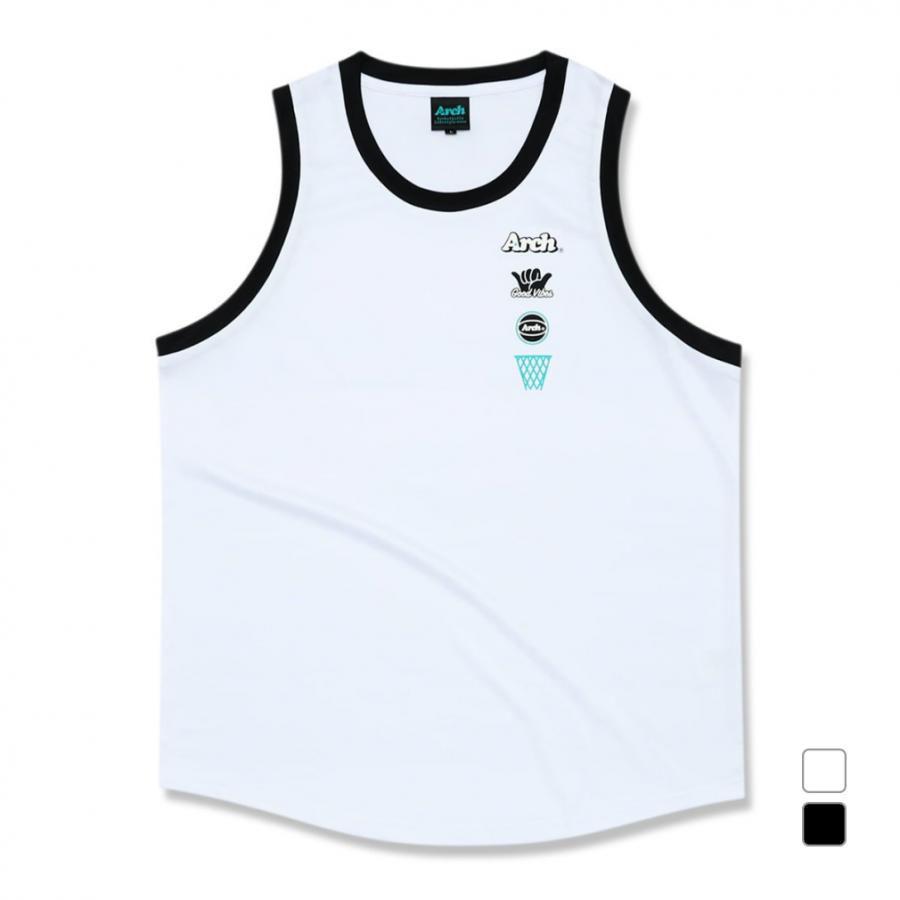 アーチ メンズ レディス バスケットボール ノースリーブシャツ Arch