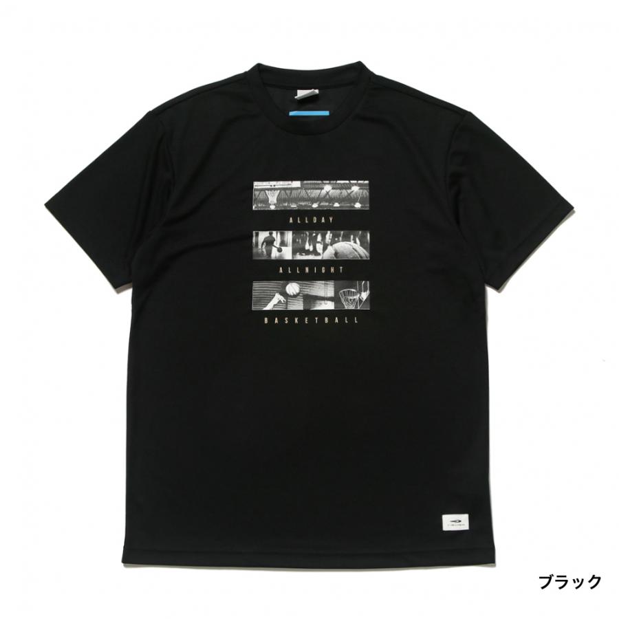 ティゴラ メンズ レディス バスケットボール 半袖Tシャツ ATHLETICS グラフィックTシャツ TR-8KW3022TS TIGORA|alpen-group|02