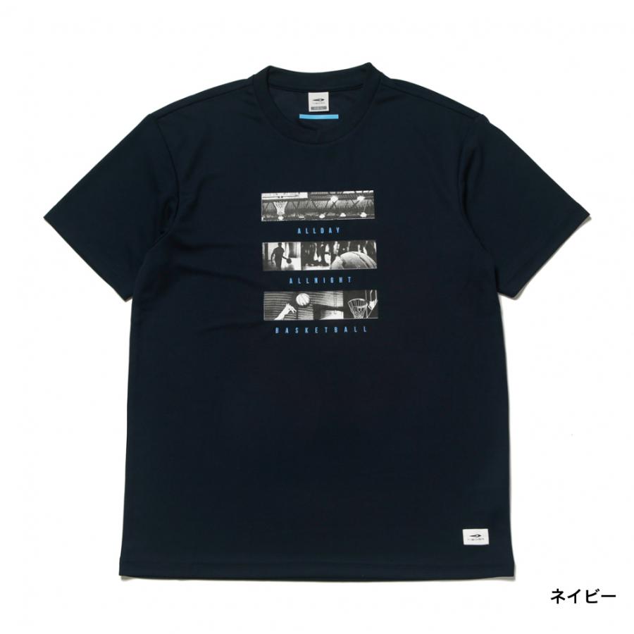ティゴラ メンズ レディス バスケットボール 半袖Tシャツ ATHLETICS グラフィックTシャツ TR-8KW3022TS TIGORA|alpen-group|03