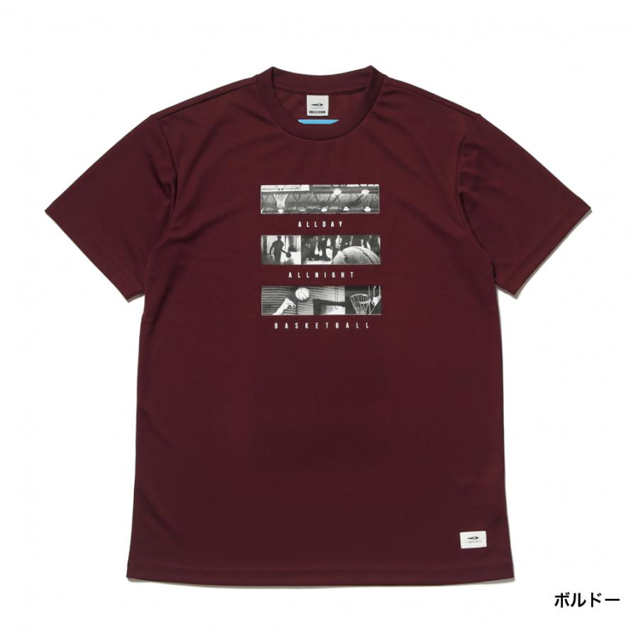 ティゴラ メンズ レディス バスケットボール 半袖Tシャツ ATHLETICS グラフィックTシャツ TR-8KW3022TS TIGORA|alpen-group|05