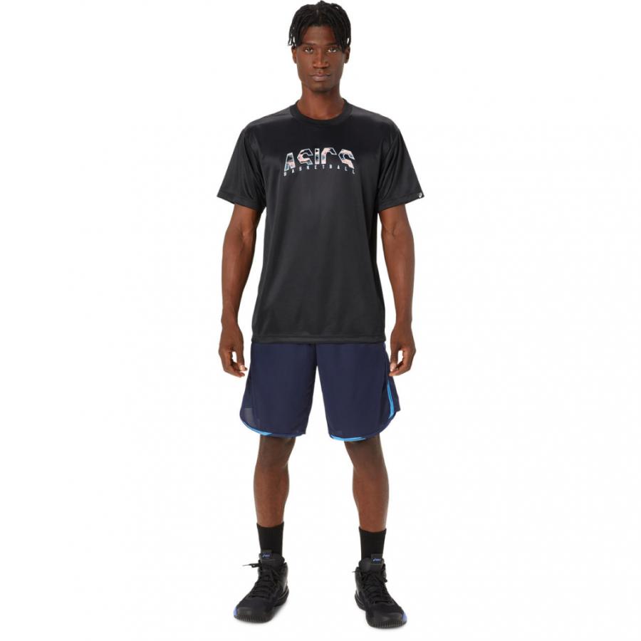 asics Tシャツ 楽天市場】ネコポス選択可 【アシックス】 プリントTシャツLS