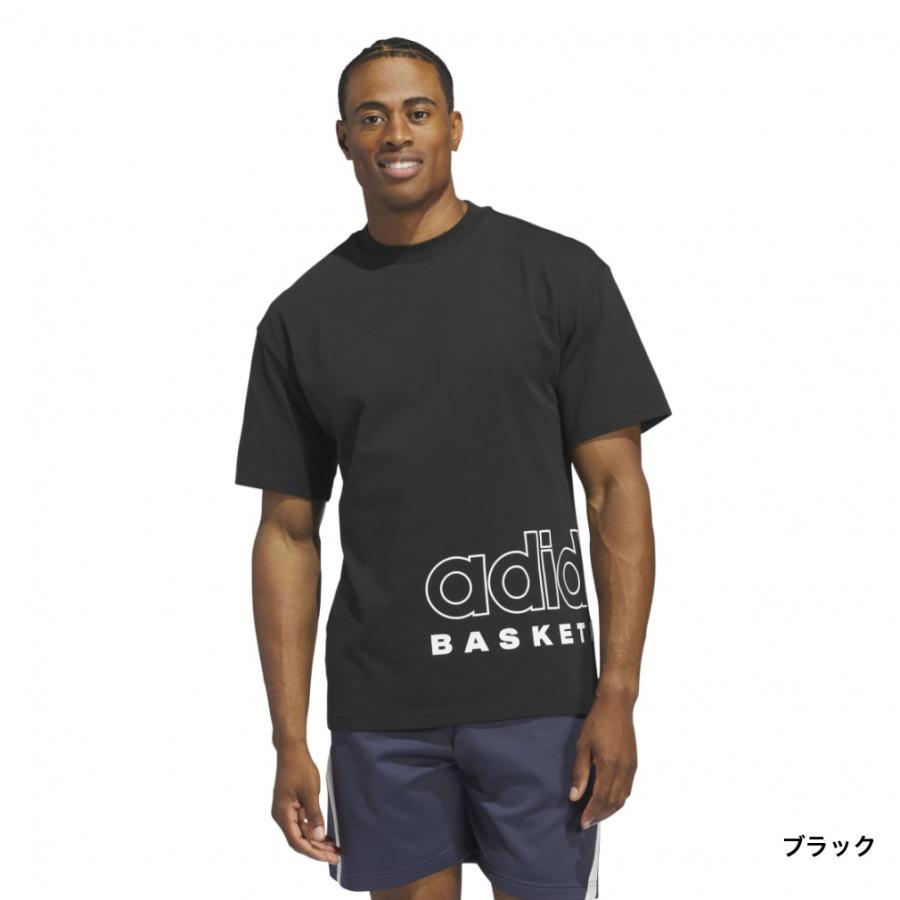 adidas（アディダス） メンズ レディス バスケットボール 半袖Tシャツ