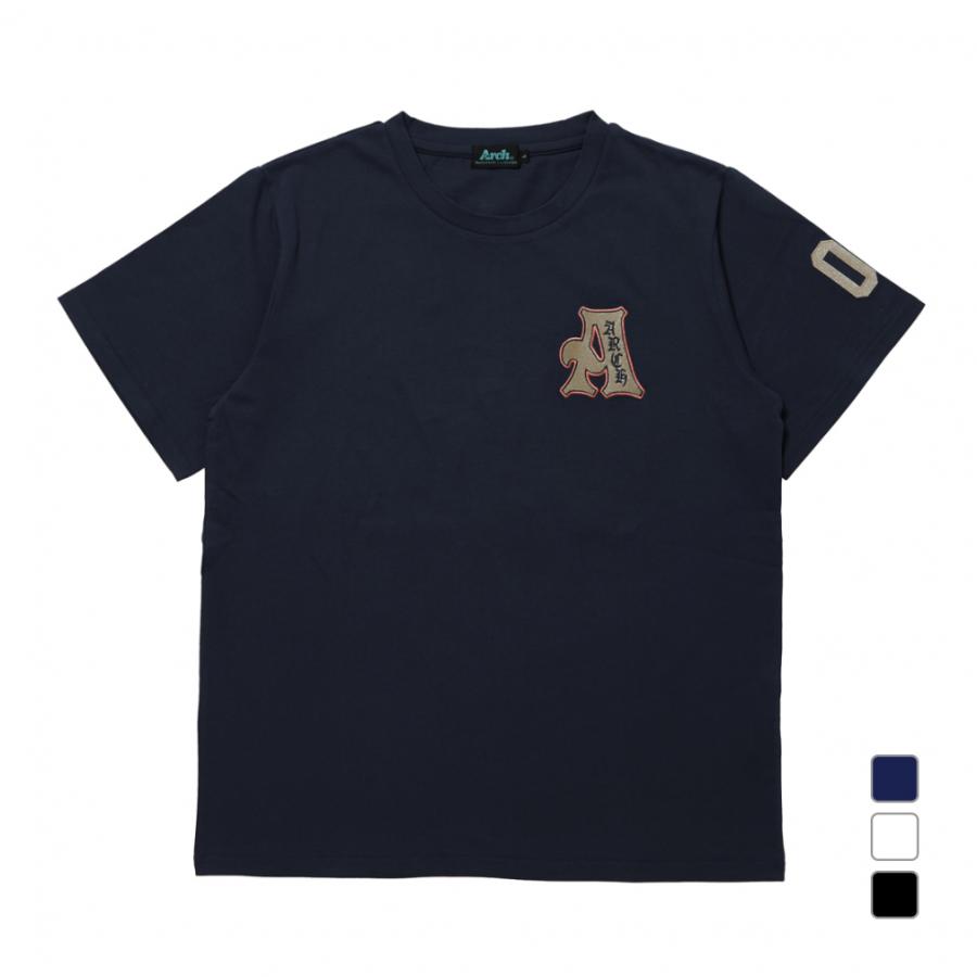 アーチ メンズ レディス バスケットボール 半袖Tシャツ vintage A