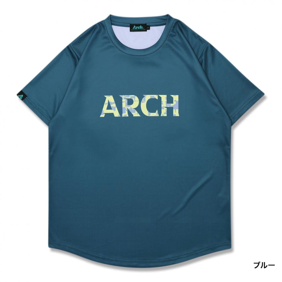 アーチ メンズ レディス バスケットボール 半袖Tシャツ grid faded tee
