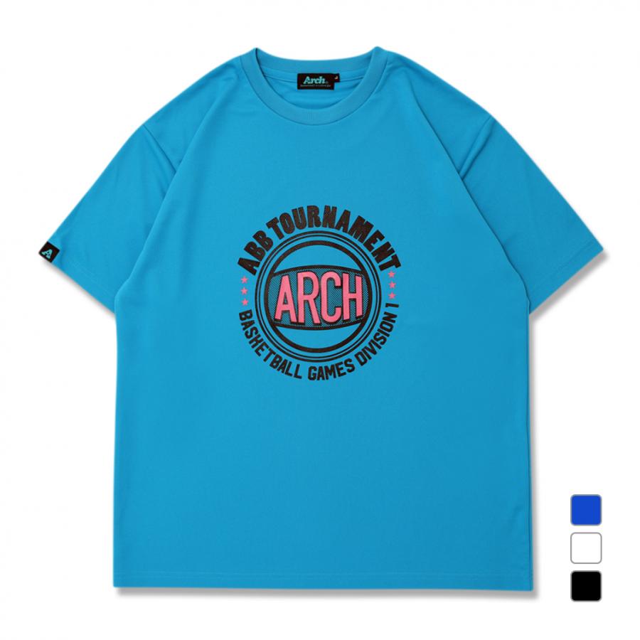 アーチ メンズ レディス バスケットボール 半袖Tシャツ tournament tee